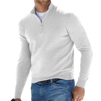 Mikael – Eleganter und Bequemer Pullover mit Reißverschluss