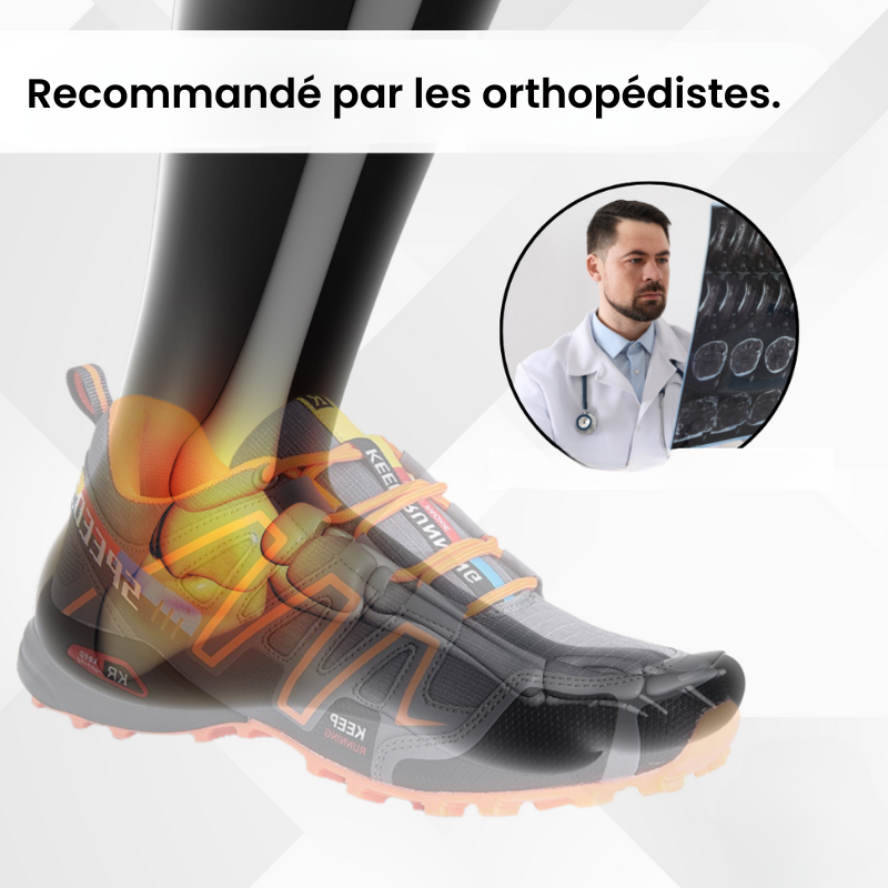 OrthoTrail – Chaussures De Marche À Confort Orthopédique Homme