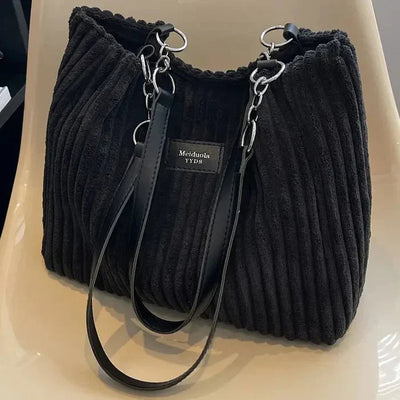 Anke - cordtasche mit verstellbaren riemen