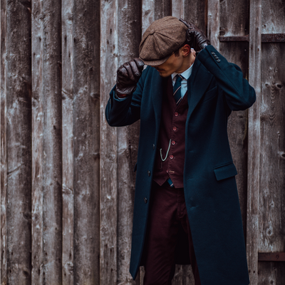 Shelby – Eleganter Vintage-Herrenhut (Peaky Blinders)