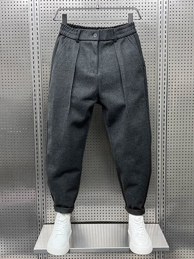Andy | Elegante Melierte Herrenhose