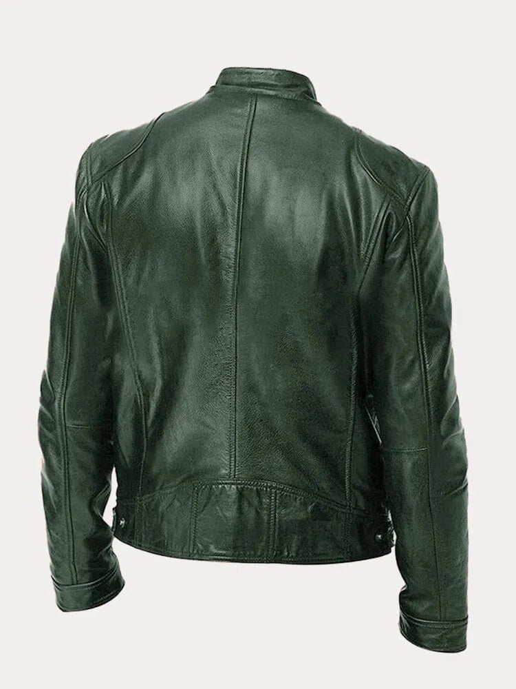 Benno | Lederjacke Im Biker-Stil