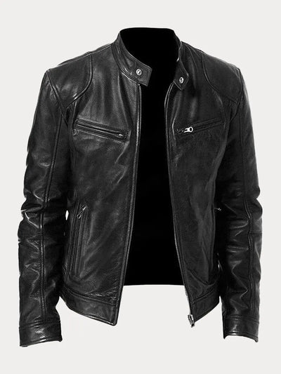 Benno | Lederjacke Im Biker-Stil