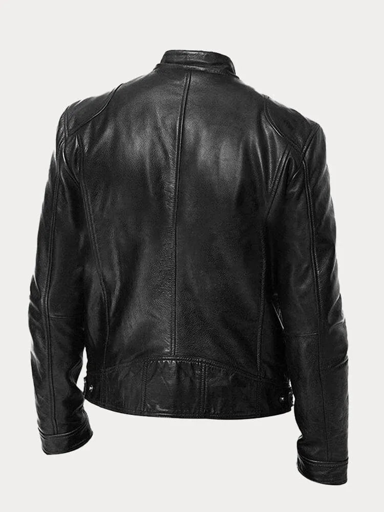 Benno | Lederjacke Im Biker-Stil