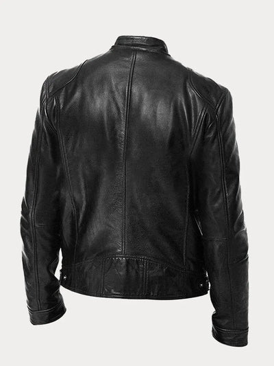 Benno | Lederjacke Im Biker-Stil