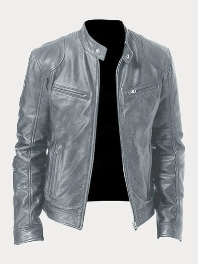 Benno | Lederjacke Im Biker-Stil