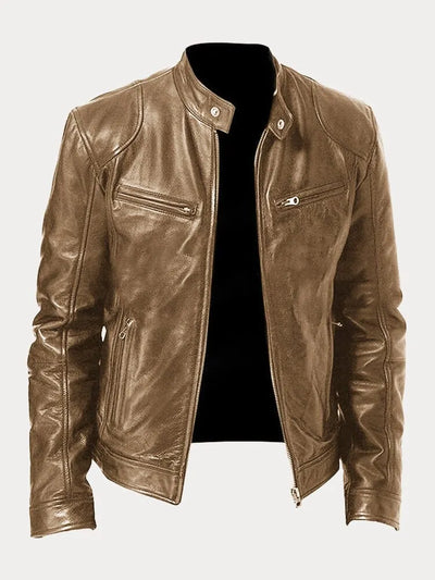 Benno | Lederjacke Im Biker-Stil