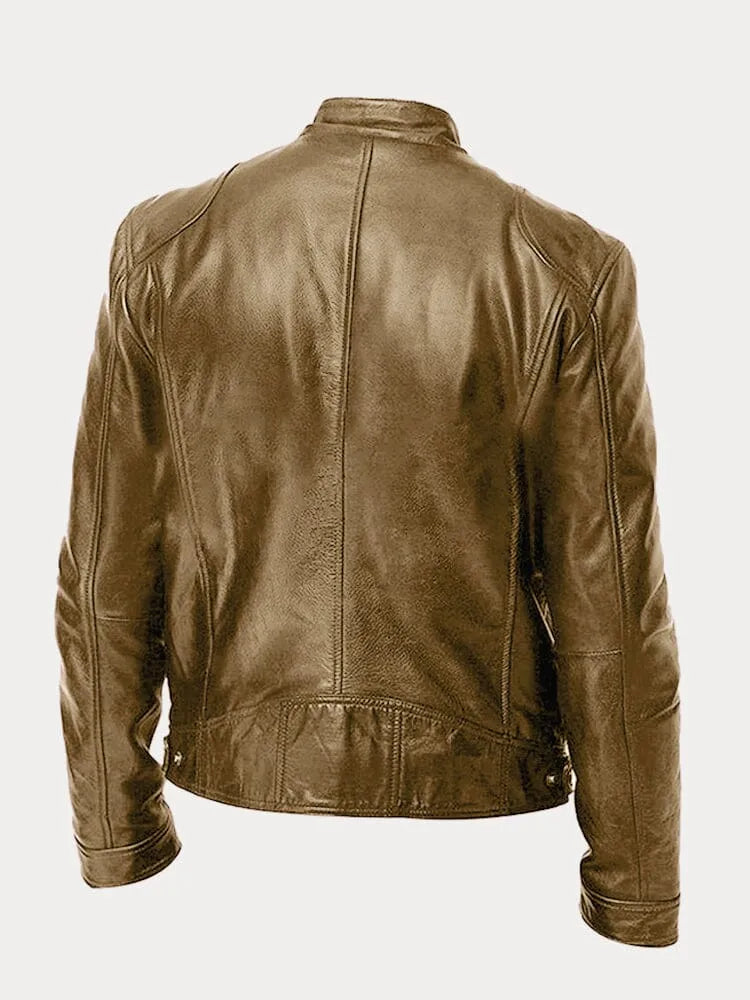 Benno | Lederjacke Im Biker-Stil