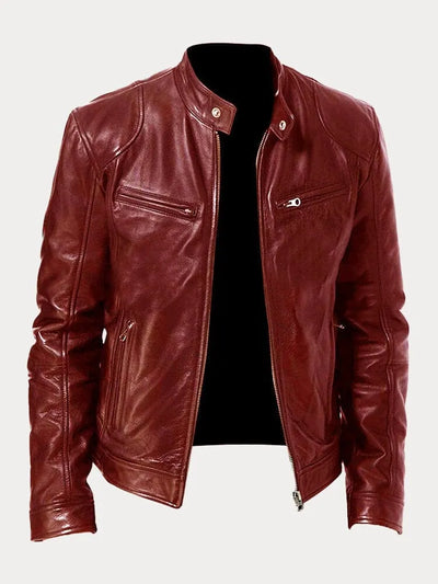 Benno | Lederjacke Im Biker-Stil