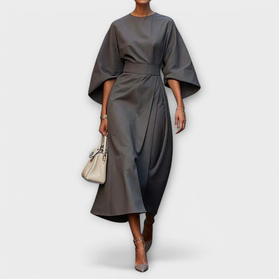 Amélie | Elegantes Kleid Mit Laternenärmeln
