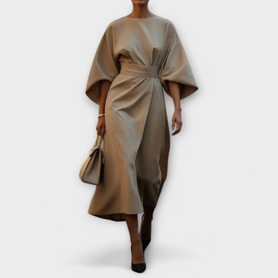 Amélie | Elegantes Kleid Mit Laternenärmeln