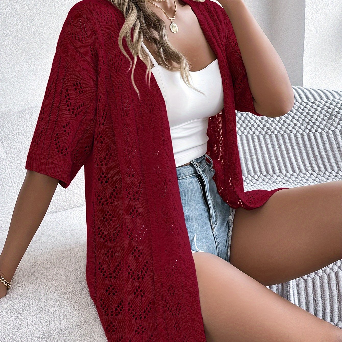 Lässige und Coole Strickjacke