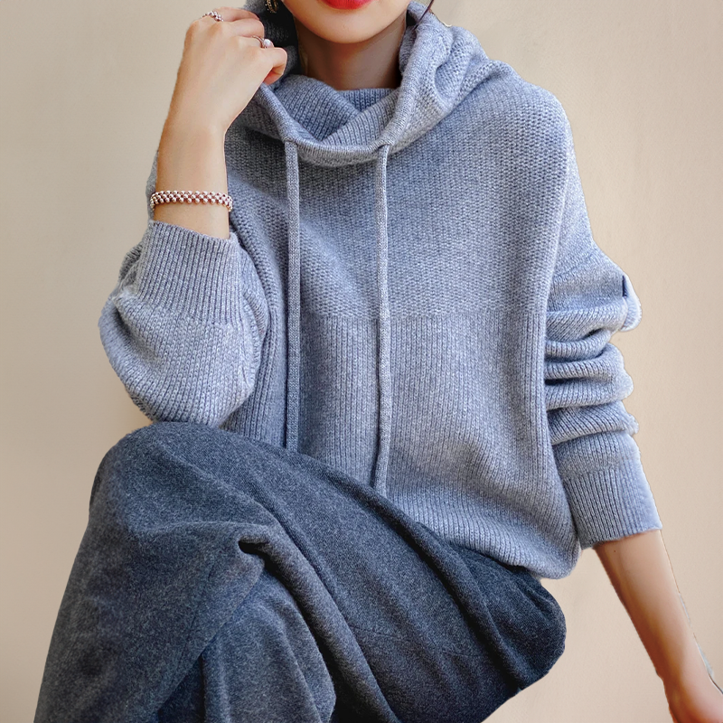 Le Cloe – Rollkragenpullover aus Merinowolle