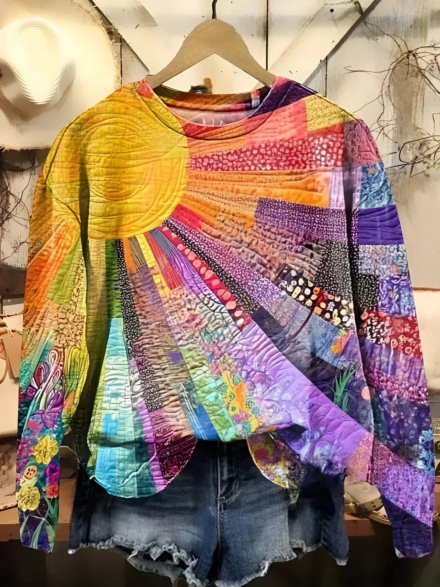 Karyne – Sudadera Soleil En Collage